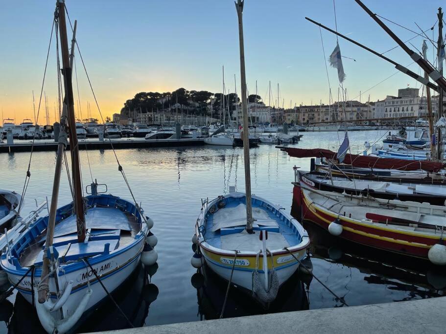 Tres Bel Appartement, Port Sanary, Sanary-sur-Mer Exterior foto